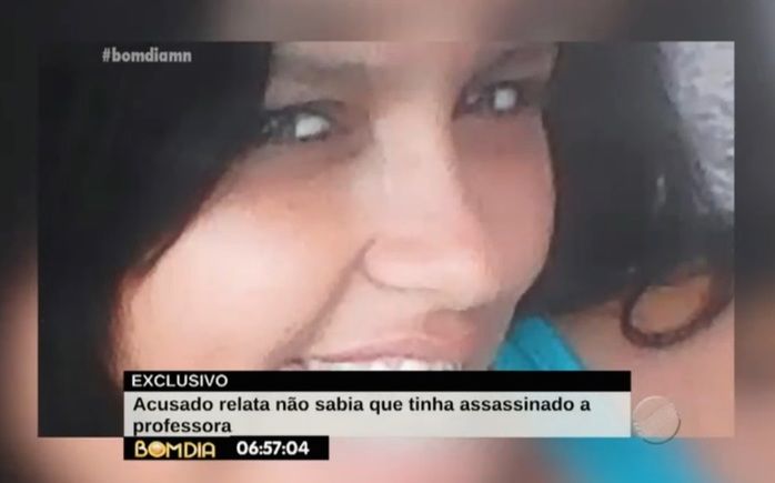 Jovem acusada de dar cobertura para acusado (Crédito: Reprodução)