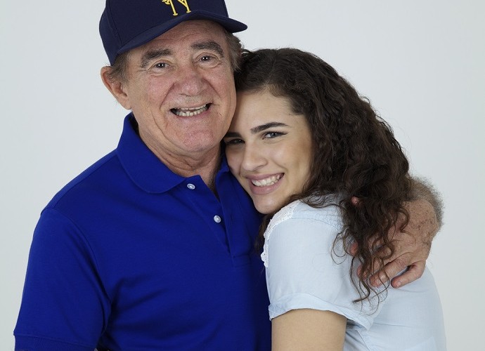 Livian Aragão e Renato Aragão (Crédito: Reprodução)