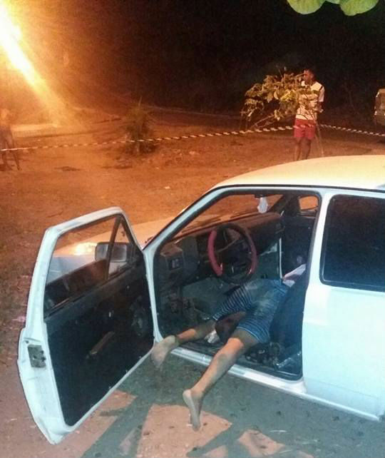 Leonildo Sousa Alves foi morto a tiros dentro de um carro