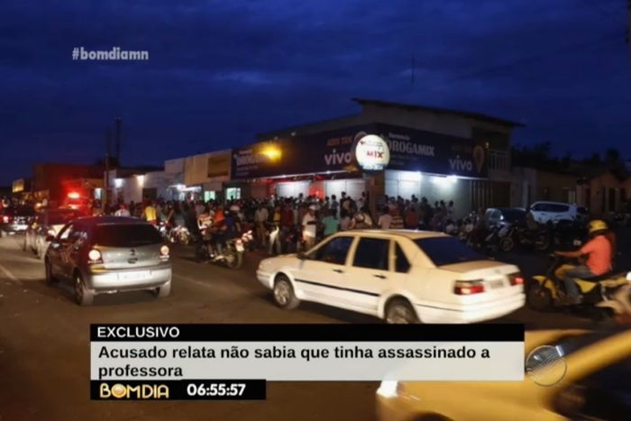 Local onde crime aconteceu (Crédito: Reprodução)
