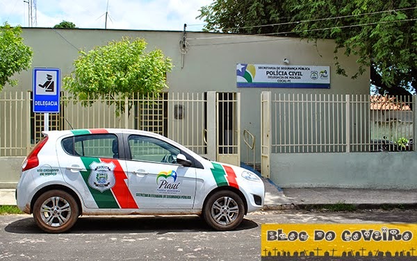 Delegacia da cidade de Cocal (Crédito: Reprodução)
