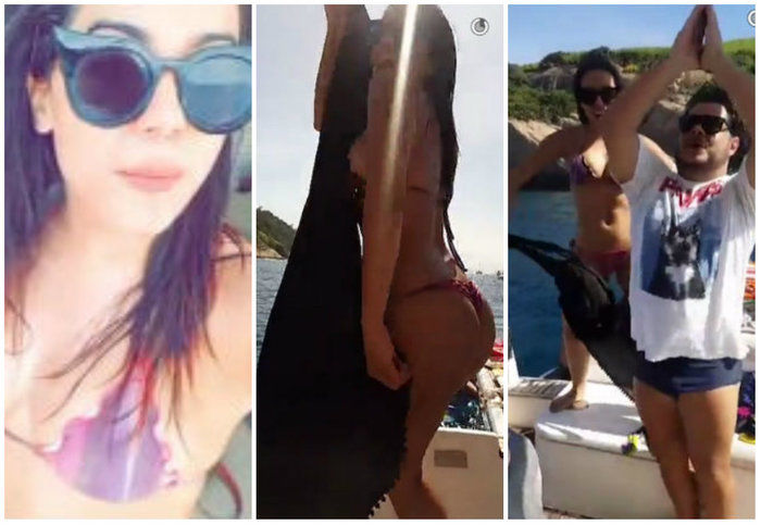 Anitta (Crédito: Reprodução / Snapchat)