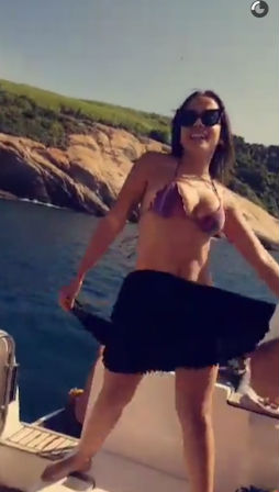 Anitta (Crédito: Reprodução / Snapchat)