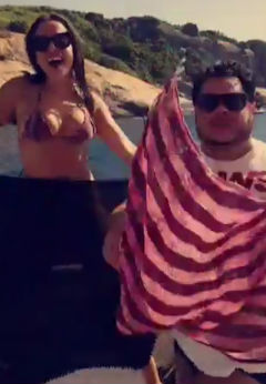 Anitta (Crédito: Reprodução / Snapchat)