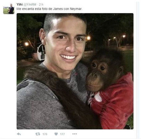 Perfil no twitter posta foto racista (Crédito: Reprodução / Racista)