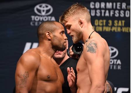 Daniel Cormier x Alexander Gustafsson (03 de outubro de 2015) (Crédito: REPRODUÇÃO / UFC)