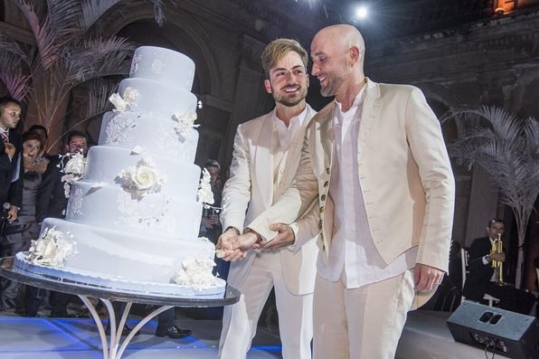 Paulo Gustavo mostra foto do casamento com Thales Bretas (Crédito: Reprodução/Instagram)
