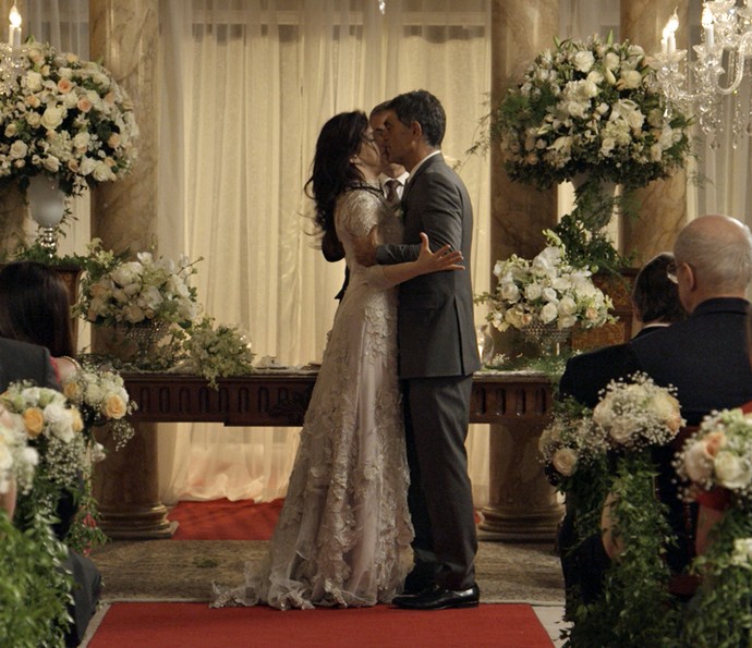 Orlando e Nelita se casam (Crédito: Reprodução)