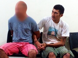 Acusado de tráfico preso (Crédito: Reprodução)