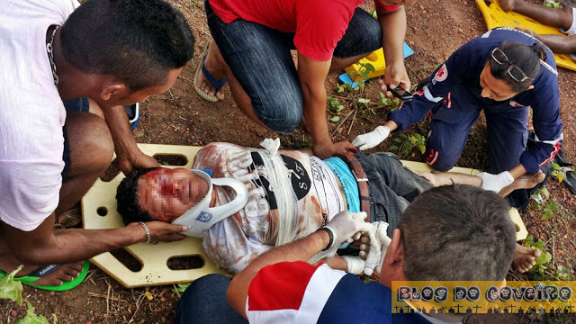 Acidente deixa feridos em Cocal (Crédito: Reprodução)