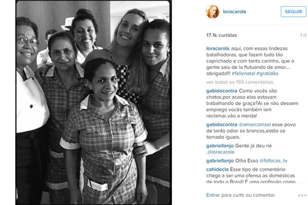 Post de Carolina Dieckmann (Crédito: Reprodução / Instagram)