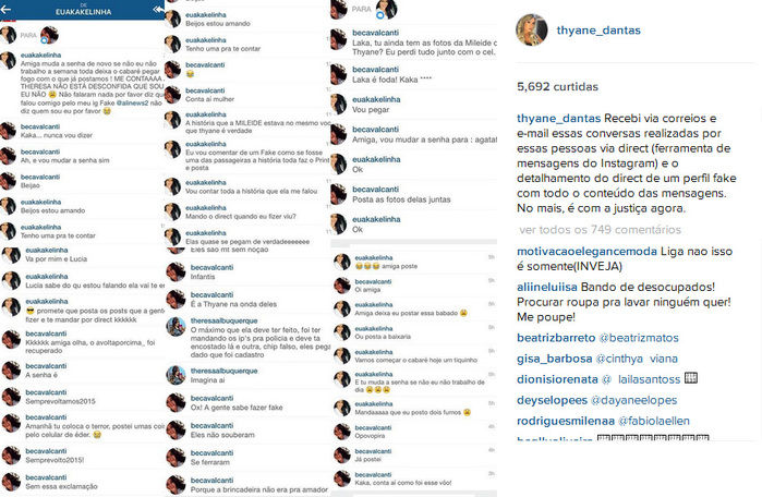 Prints intagram (Crédito: Reprodução)