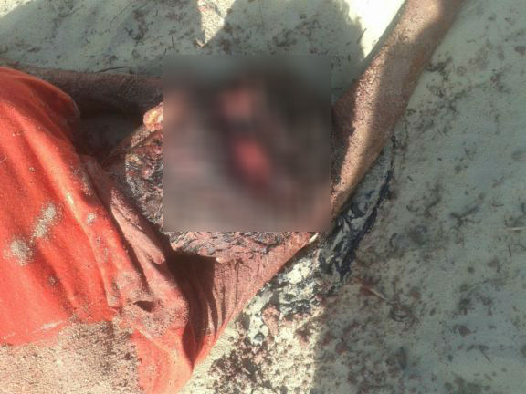 Corpo foi encontrado com marcas de violência na Cabeça (Crédito: portalcatita)