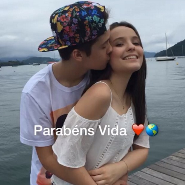 João Guilherme e Larissa Manoela (Crédito: Reprodução)