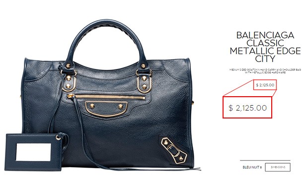 Bolsa usada por Fátima Bernardes (Crédito: Divulgação )
