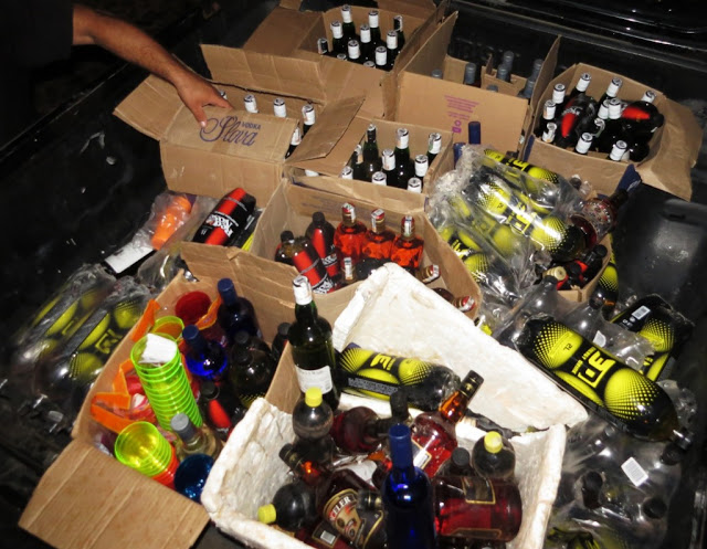 Quadrilha é presa ao vender bebidas falsificadas em evento no Piauí (Crédito: Divulgação )