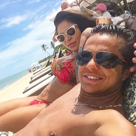Thammy e sua namorada Andressa (Crédito: Reprodução/ Instagram)
