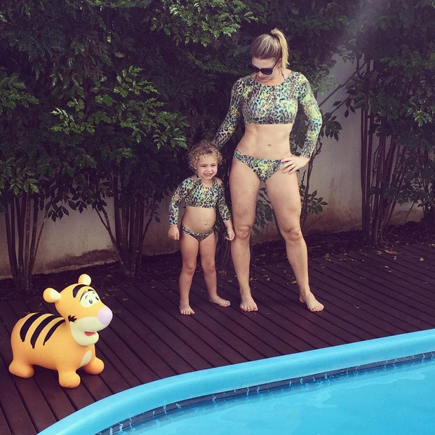 Sheila Mello e filha (Crédito: Reprodução Instagram)