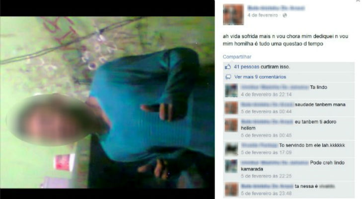 Menor apreendido põe fotos na web de dentro de instituição: "vida sofrida"