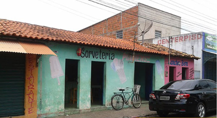 Dupla arromba sorveteria no centro de Cocal e proprietário tem prejuízo de R$ 800