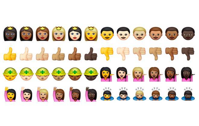 Apple finalmente inclui negros em seus emoticons nas redes sociais