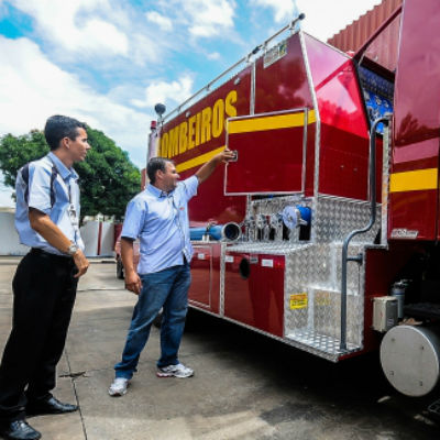 Corpo de Bombeiros do Piauí realiza treinamento técnico com novas viaturas