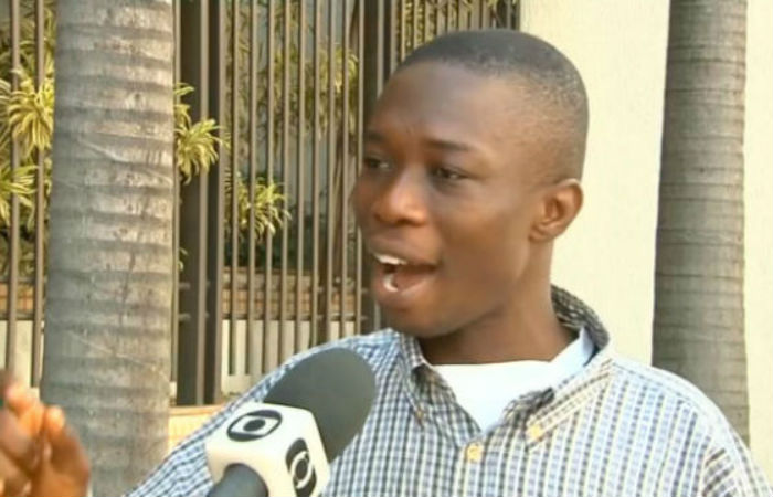 Jovem africano vai parar em Goiânia ao tentar viajar para a Guiana