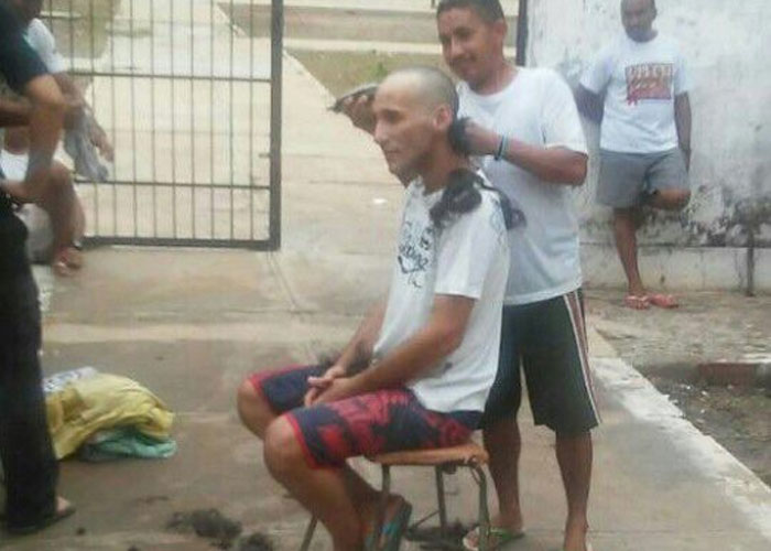 Justiça abre sindicância para apurar divulgação de fotos de Santolia raspando cabeça em penitenciária - Imagem 1