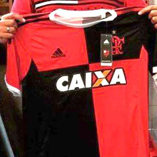 Imagem da suposta nova camisa do Flamengo, inspirada nos desenhos de pipas, circula na internet