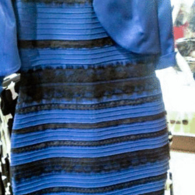 Azul e preto ou branco e dourado? polêmica sobre cor de vestido vira piada na internet