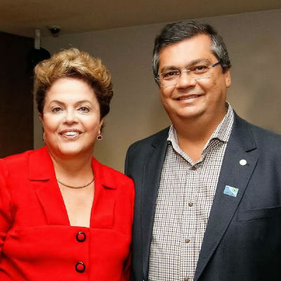Governador do Maranhão, Flávio Dino apresenta projetos para educação a Dilma Rousseff