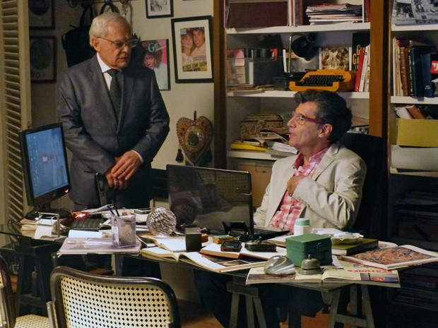 "Império": Silviano vai contar tudo o que sabe sobre a família Medeiros para Téo Pereira