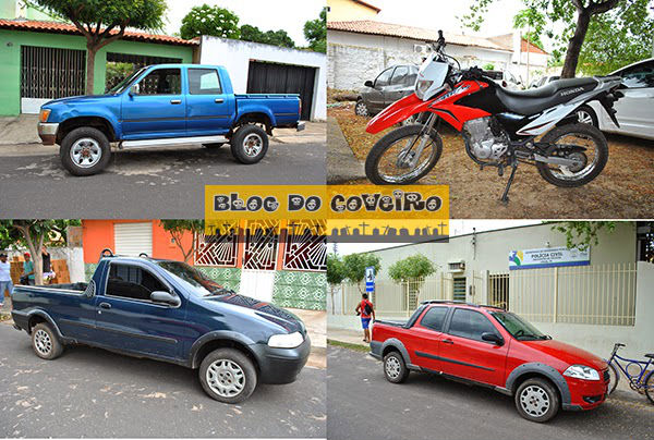 Policia efetua prisões, apreende veículos e armas em Cocal