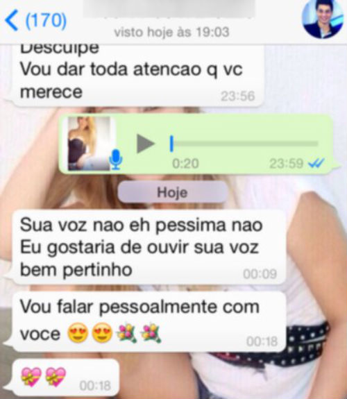 Vaza Conversa De Suposta Traição Do Namorado De Valesca Popozuda