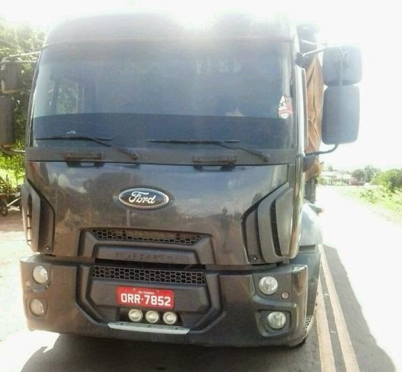 Policia de Buriti dos Lopes recupera caminhão roubado no Ceará