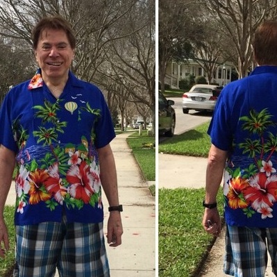 Cansado de não fazer nada, Silvio Santos encerra férias mais cedo em Orlando