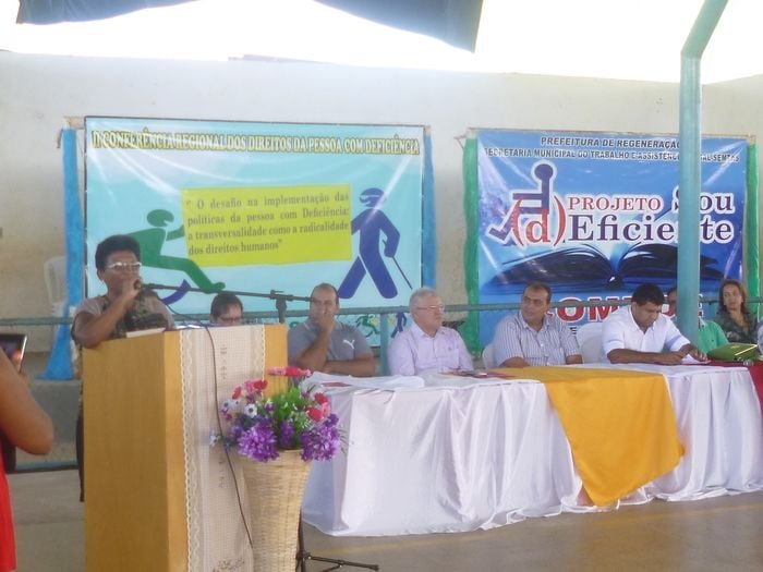 Primeira Dama e Secretária de Saúde do Municipio Jeanne participou do II encontro regional dos diretos de pessoas com deficência - Imagem 2