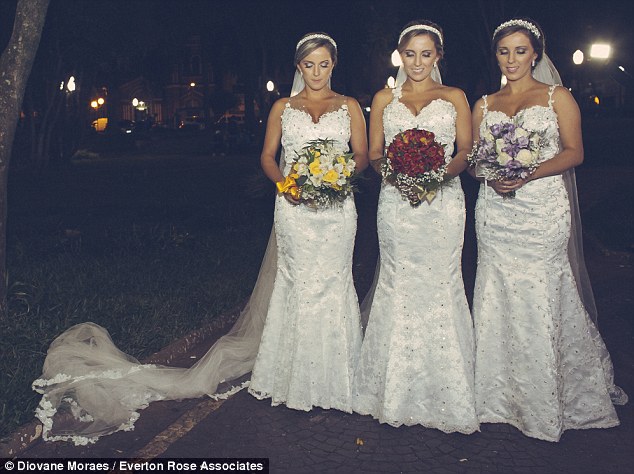 Trigêmeas idênticas se casam na mesma cerimônia no Rio Grande do Sul  - Imagem 5