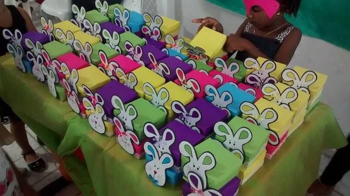 CRAS do Francisco Ayres promove festa de Páscoa para crianças da Brinquedoteca. - Imagem 15