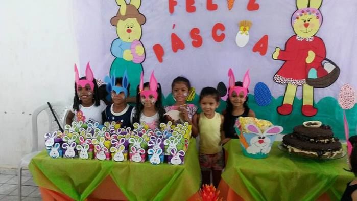 CRAS do Francisco Ayres promove festa de Páscoa para crianças da Brinquedoteca. - Imagem 8