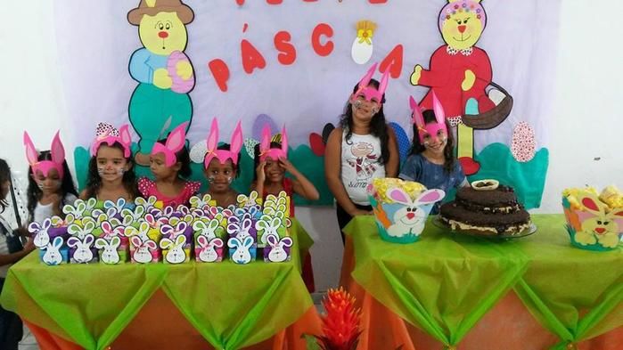 CRAS do Francisco Ayres promove festa de Páscoa para crianças da Brinquedoteca. - Imagem 9