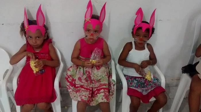 CRAS do Francisco Ayres promove festa de Páscoa para crianças da Brinquedoteca. - Imagem 10