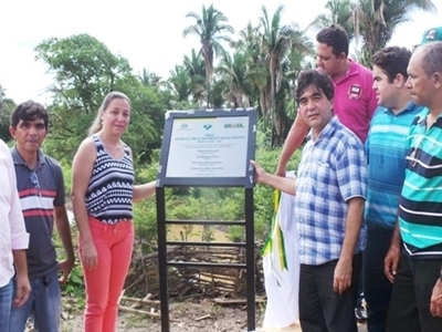 Prefeita Vilma Amorim participou de Inauguração ao lado do Secretário Limma