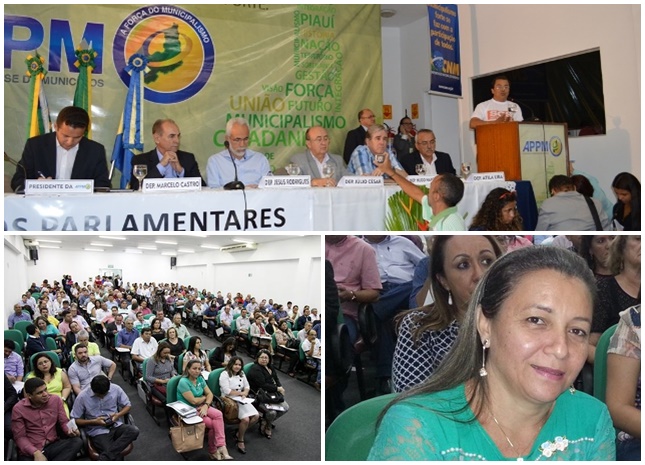 Prefeita Vilma Amorim participou de reunião de preparação para a Marcha dos Municípios