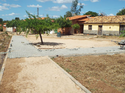 Construção de uma Praça