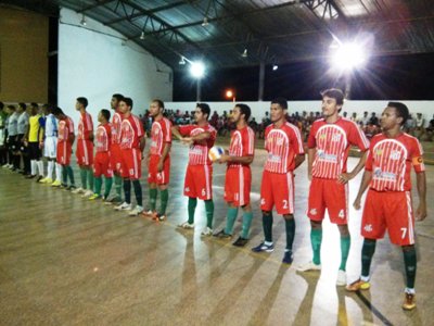 Redenção do Gurguéia perde de virada na abertura do Torneio Intermunicipal de Futsal