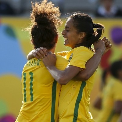 Com 5 gols de Cristiane, Brasil vence Equador no futebol feminino