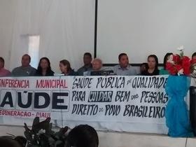 7ª Conferência Municipal de Saúde em Regeneração-PI
