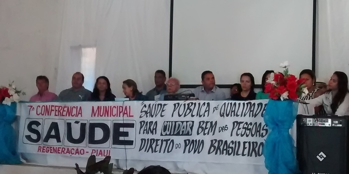7ª Conferência Municipal de Saúde em Regeneração-PI