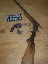 Força Tática Paulistana apreende adolescentes ao exibi arma de fogo em redes sociais